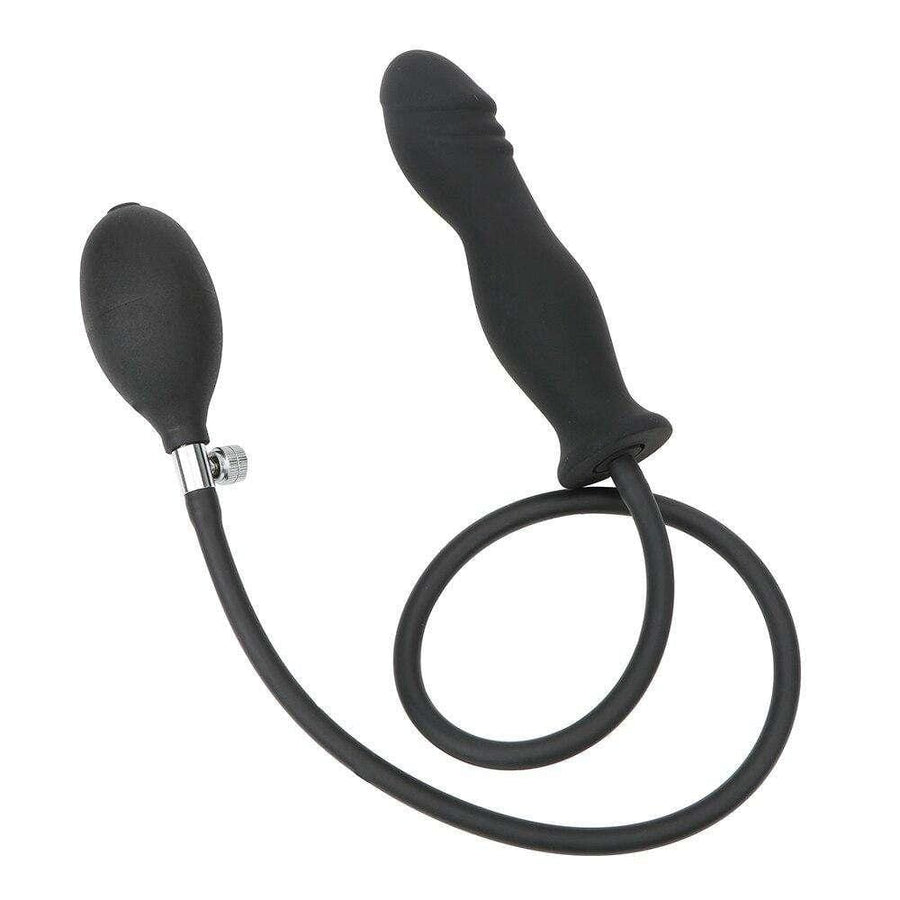 Curvy Cock Inflatable Butt Plug BDSM, gallery view 4