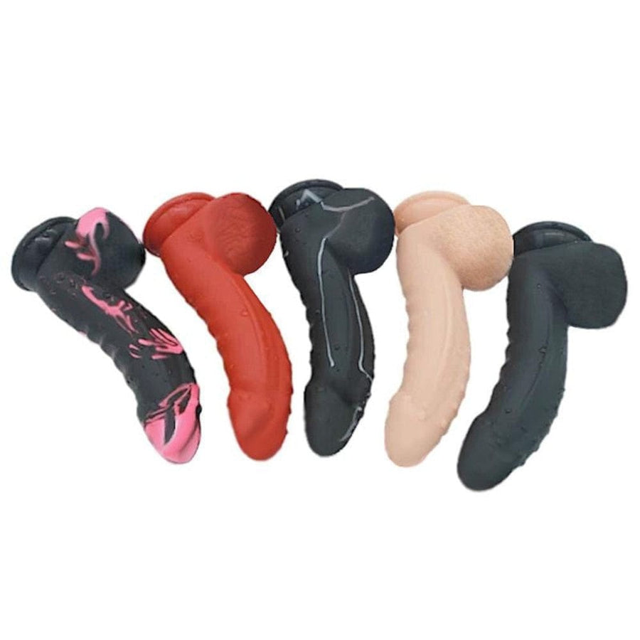 Futuristic Colored Dildo With Suction Cup BDSM, gallery view 2
