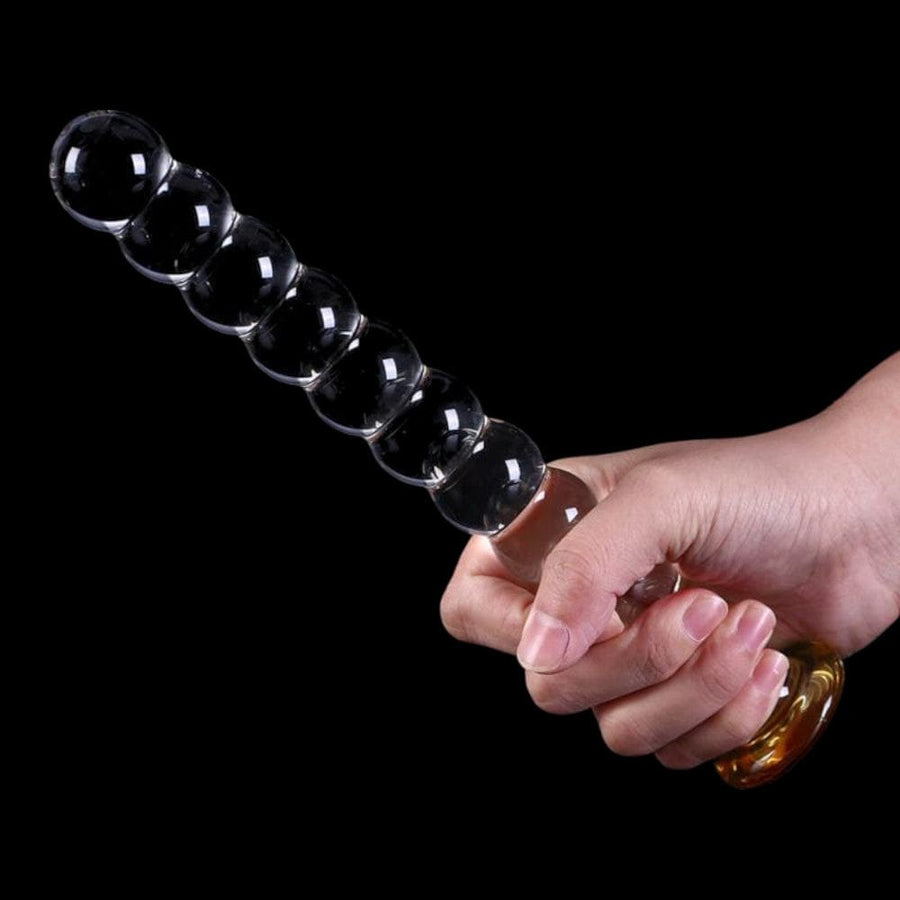 Luxurious 7 Inch Spiral Glass Dildo BDSM, gallery view 2