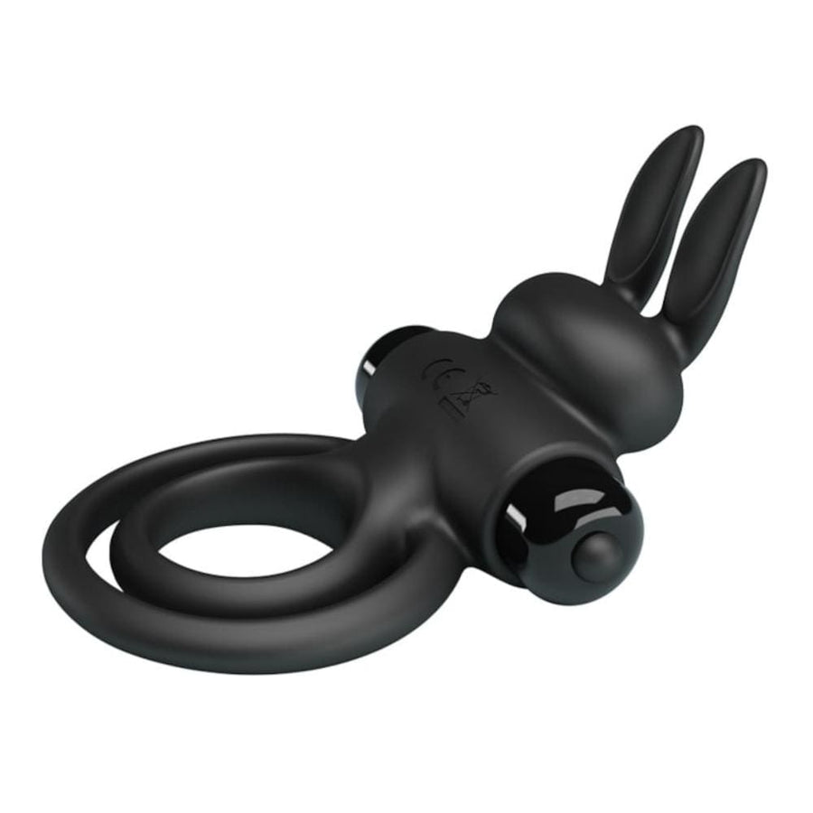Dual Cock Ring | Lock 10-Speed Rabbit Cock Ring BDSM, gallery view 4