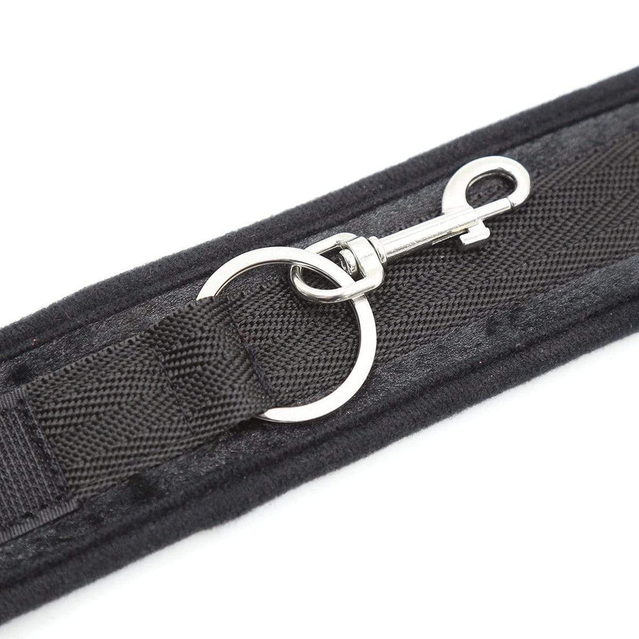 6-Piece Black Nylon Bondage Set, gallery view 8