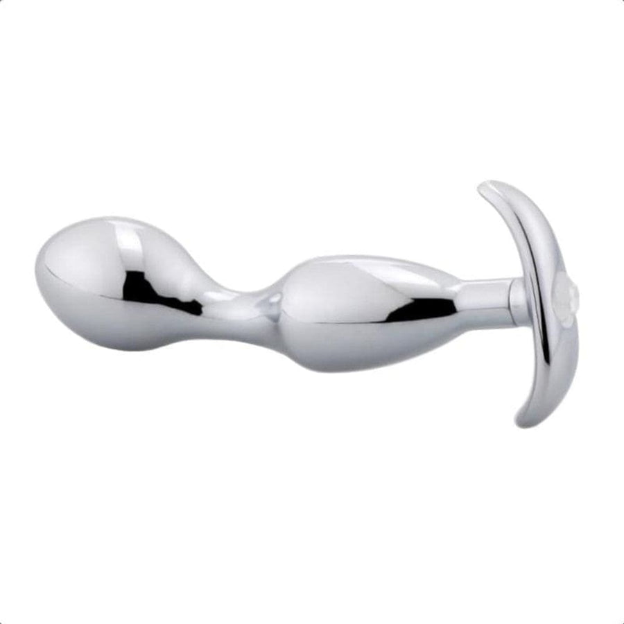 Jeweled Stainless Metal Butt Plug BDSM, gallery view 9