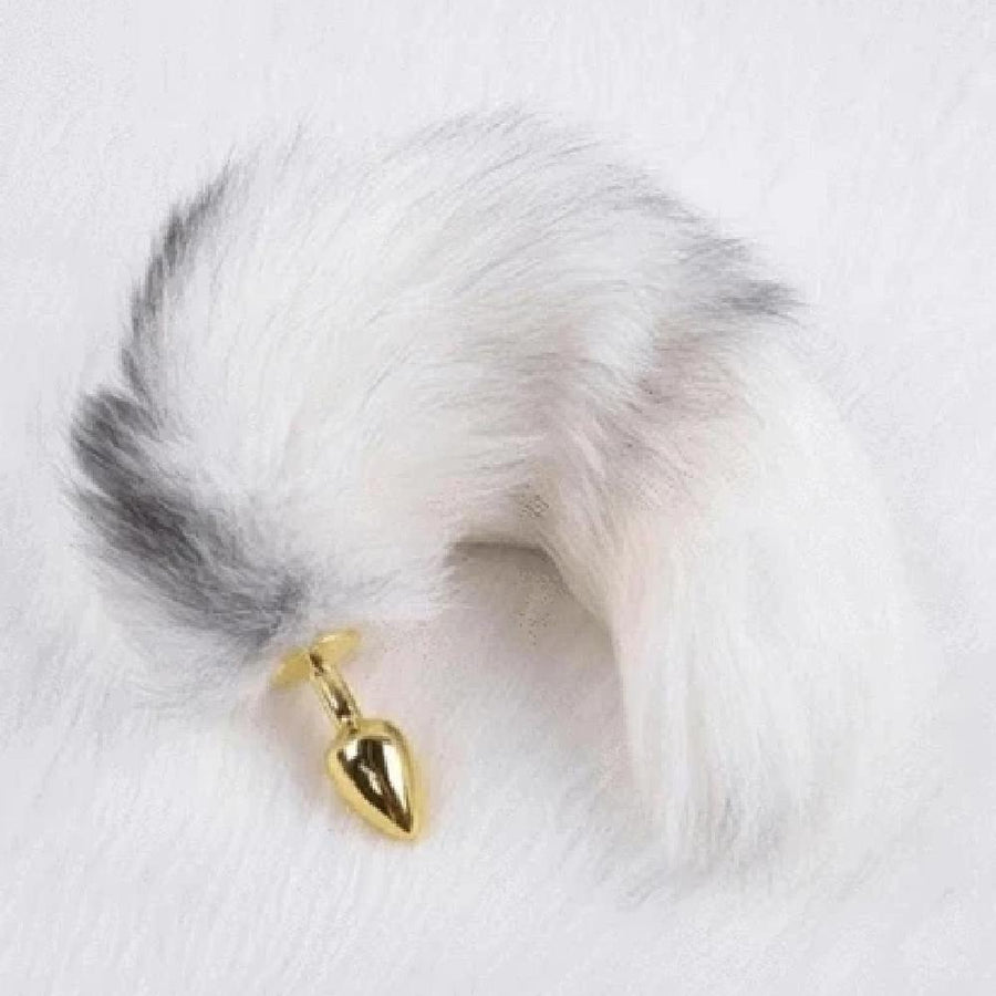 Elegant Fox Tail Butt Plug 19 Inches Long BDSM, gallery view 8