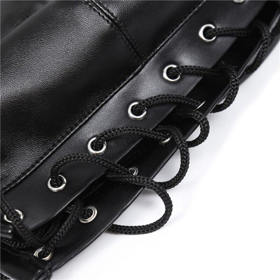 Full Leather Sensory Deprivation Hood BDSM, gallery view 8