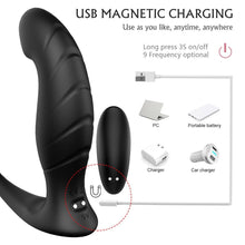 Load image into Gallery viewer, Prostate Massager With Cock Ring BDSM
