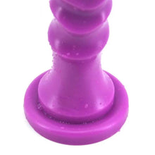 Load image into Gallery viewer, 10 Inch Wavy Ridges Flexible Dildo
