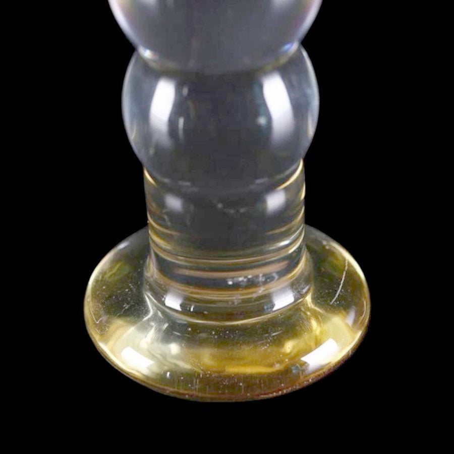 Luxurious Beaded 10 Inch Large Glass Dildo BDSM, gallery view 9