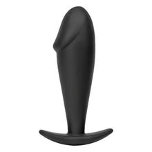 Load image into Gallery viewer, Cute Black Dick Beginner Butt Plug 3.94 Inches Long BDSM
