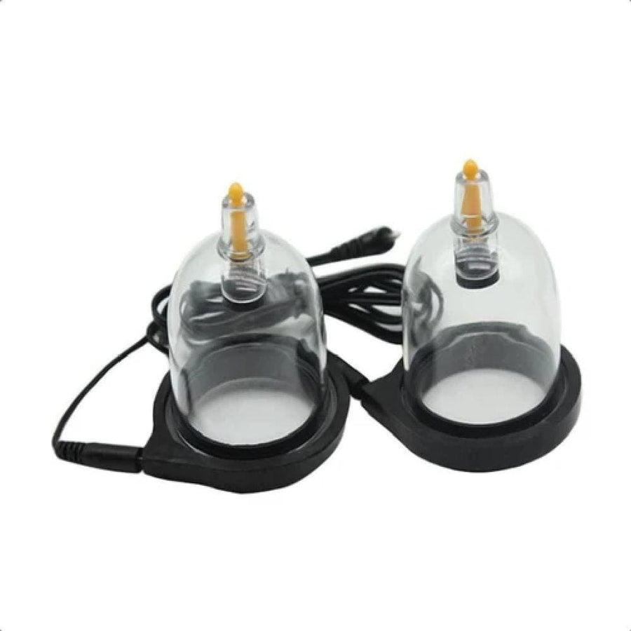 BDSM Erotic Suction Electro Nipple Clamps Set, gallery view 8