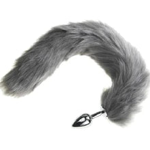 Lade das Bild in den Galerie-Viewer, Flirty Cat Tail Plug 16 Zoll lang BDSM
