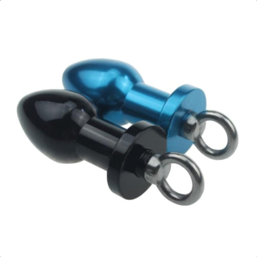 Hollow Inner Tube Metal Butt Plug 4.45 Inches Long, gallery view 4
