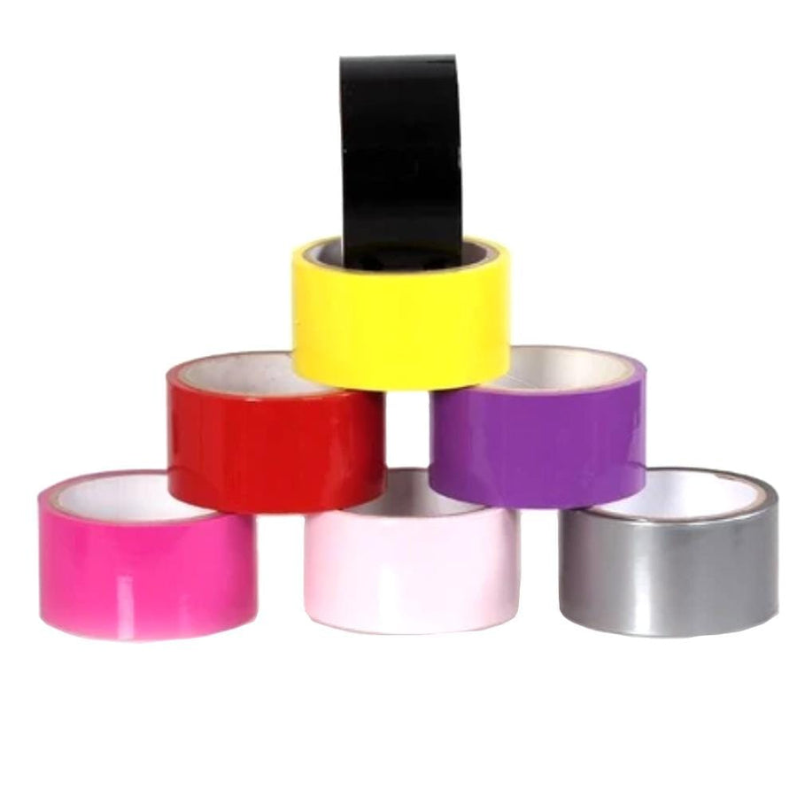 Electrostatic Wraparound Tape Gag BDSM product view