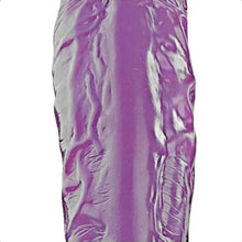 Load image into Gallery viewer, Masturbation Enhancer 9 Inch Purple Dildo BDSM
