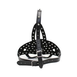 Studded Gothic BDSM Muzzle BDSM