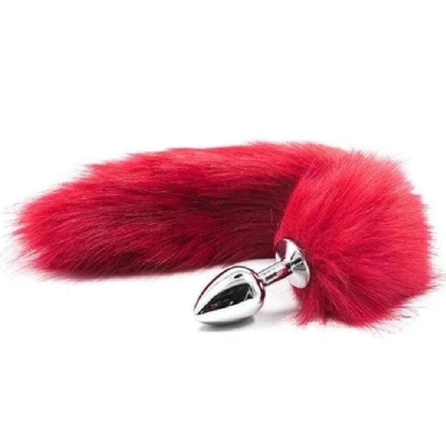 Seductive Fox Tail Butt Plug 17 Inches Long BDSM, gallery view 8