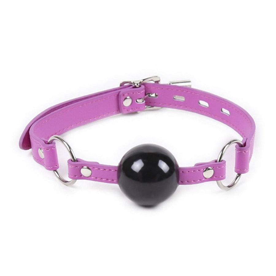 Stay Silent Locking Ball Gag BDSM, gallery view 2