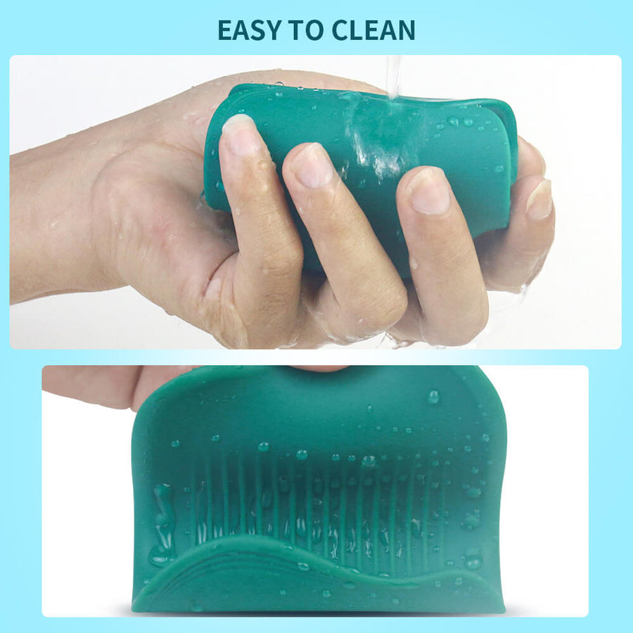9 Vibration Half Wrapped Penis Exercise Cup, gallery view 5
