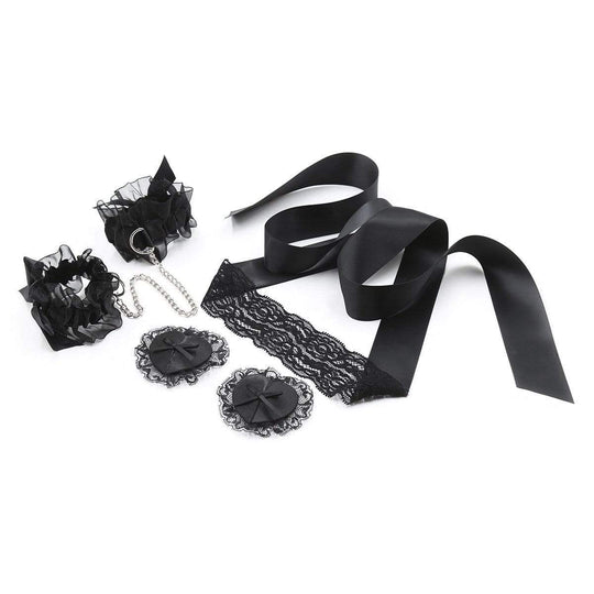 Racy Daisy 3- Piece Lace Bondage Set product view