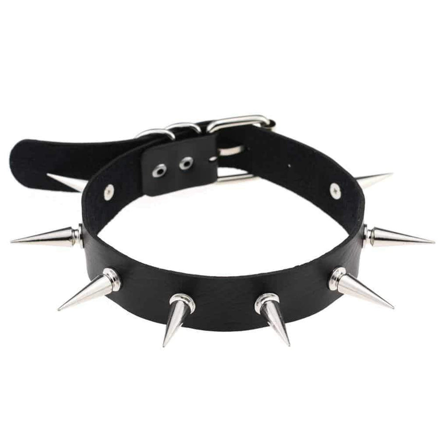 BDSM Spiked Sissy Choker, gallery view 8