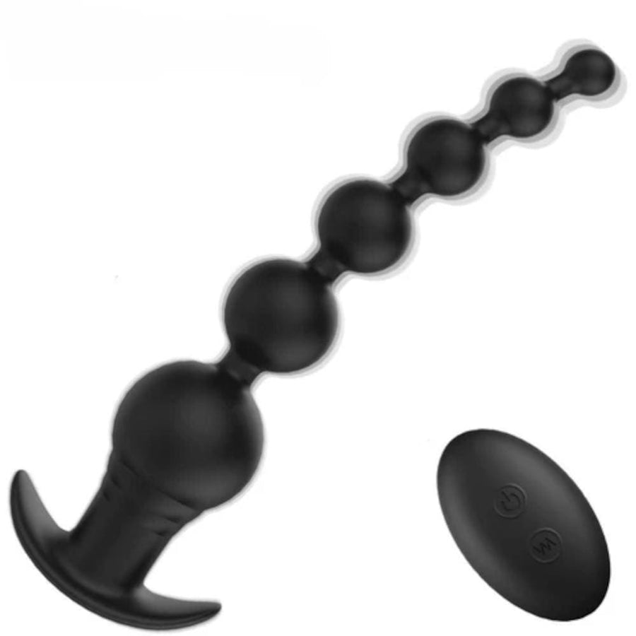 New Buzzing 9-Speed Vibrating Anal Beads, gallery view 3