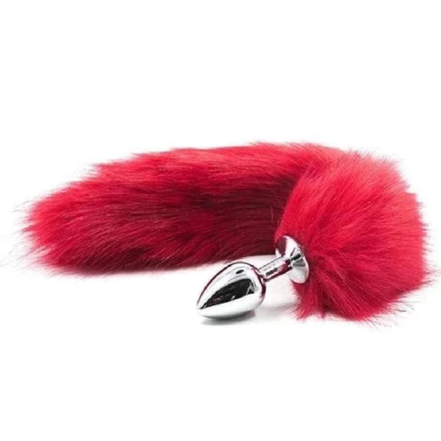 Seductive Fox Tail Butt Plug 17 Inches Long BDSM, gallery view 9
