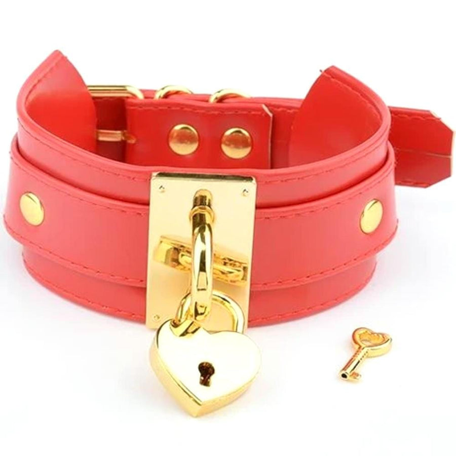 Girls' Oversized Handmade Locking Collar, gallery view 5