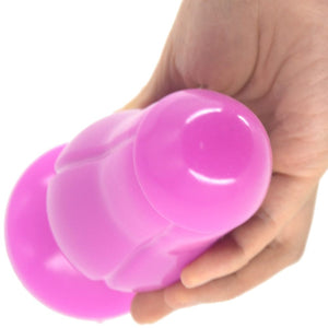 Extra großer dreifarbiger Butt Plug BDSM