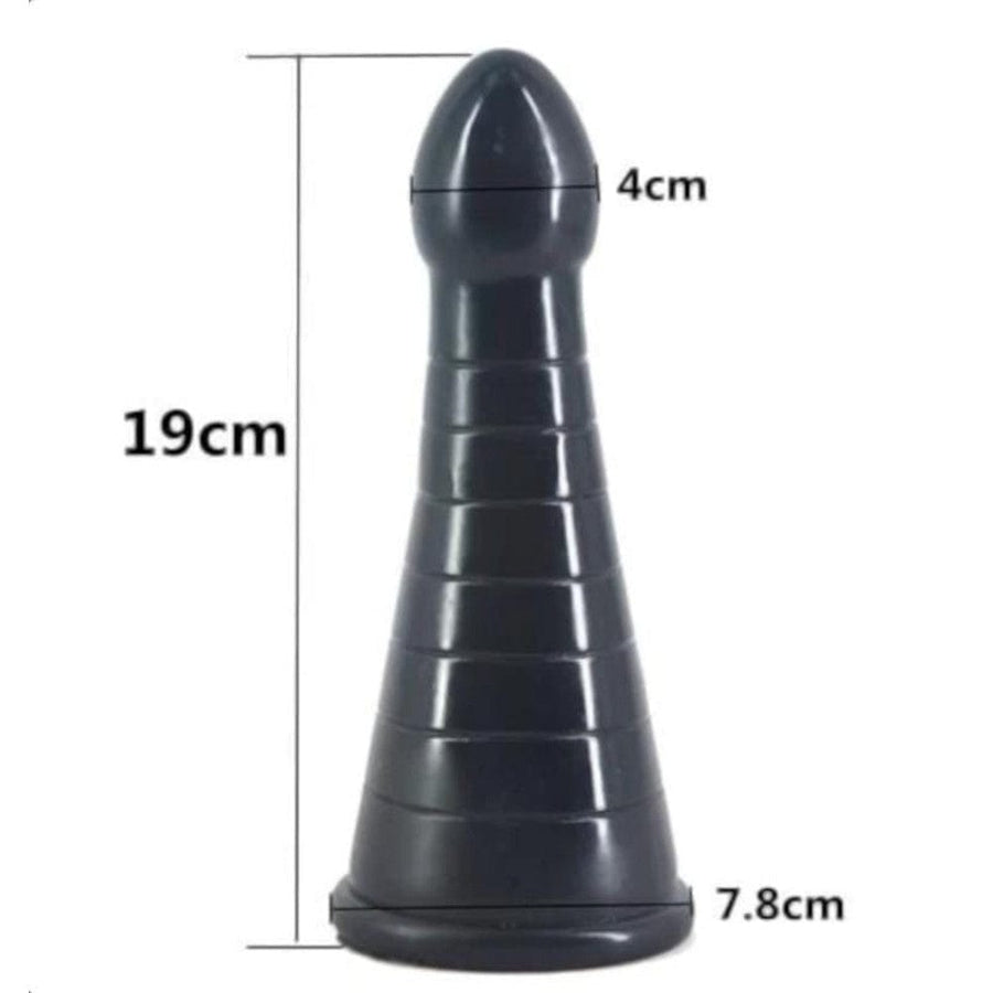 Big Bad Cone-Shaped Anal Dildo BDSM, gallery view 9
