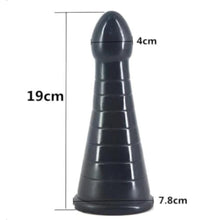 Load image into Gallery viewer, Big Bad Cone-Shaped Anal Dildo BDSM
