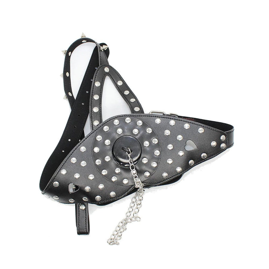 Studded Gothic BDSM Muzzle BDSM, gallery view 7
