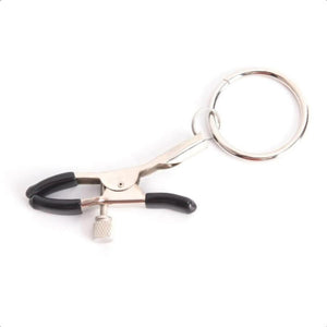 BDSM Flirting Rings Silver Nipple Clamps