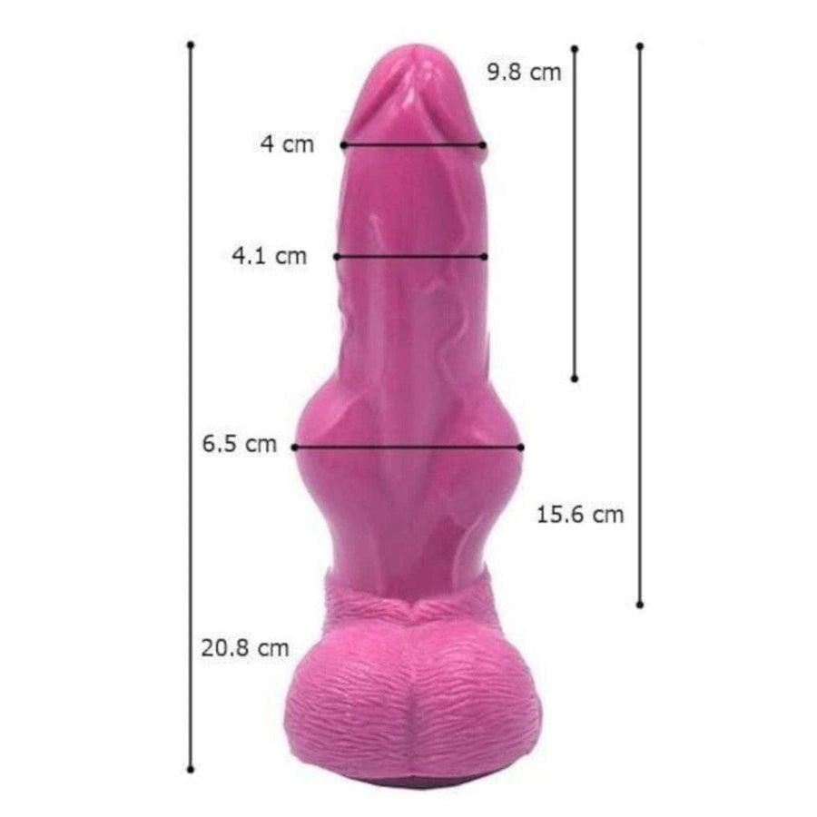 Large Dog Knot Dildo With Suction Cup BDSM, gallery view 10