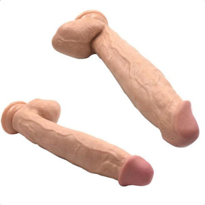 Muskulöser 11 Zoll langer Analdildo