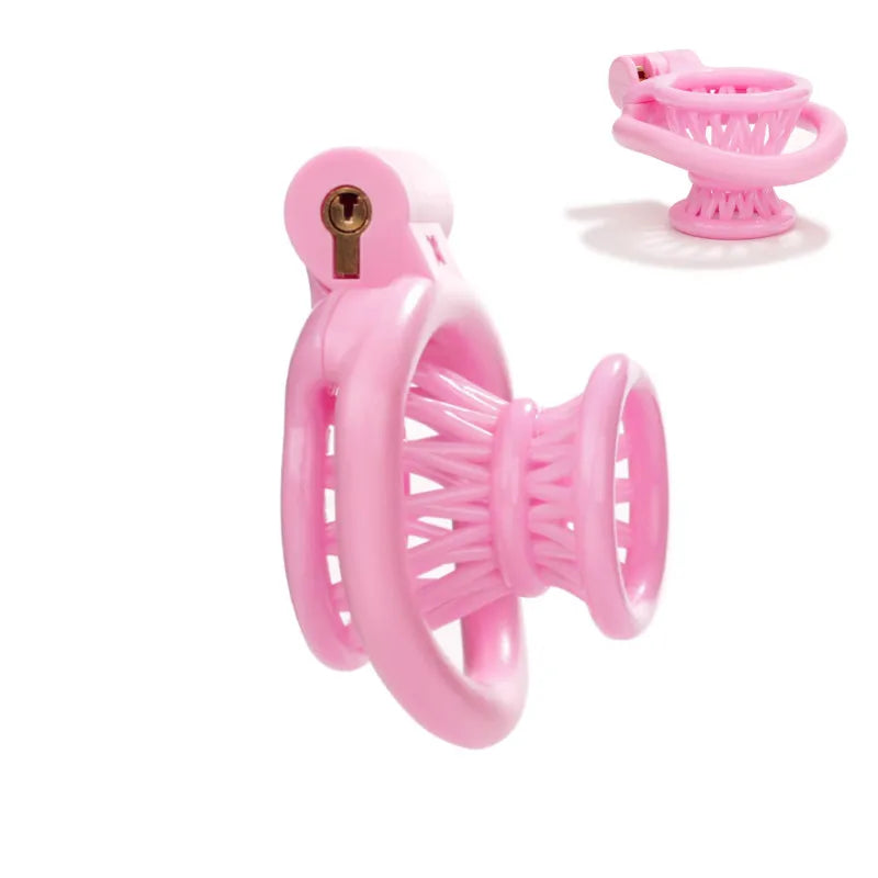 ABS Negative Chastity Cage for Men size guide, gallery view 1