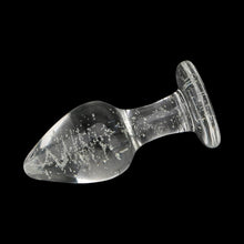 Lade das Bild in den Galerie-Viewer, Im Dunkeln leuchtender Buttplug aus Glas, 3-teiliges BDSM-Set
