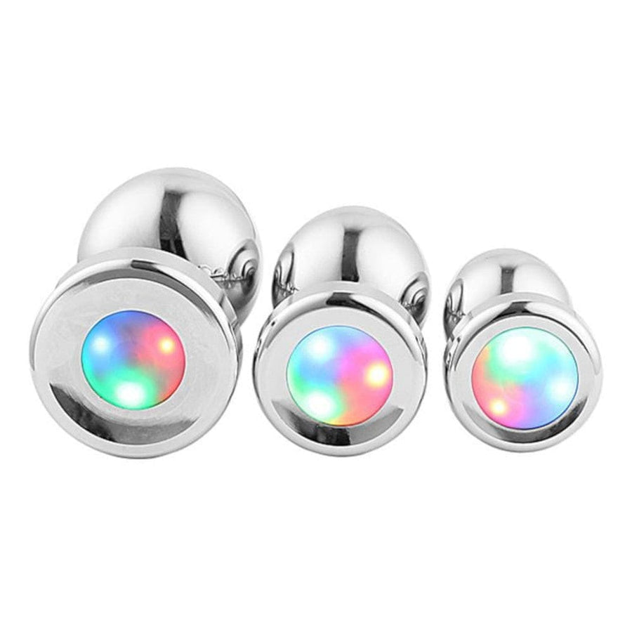 Light Up Princess Butt Plug Set BDSM product view