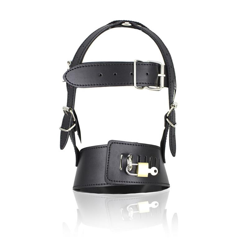 Obedient Slave Sex Mask Helmet, gallery view 3
