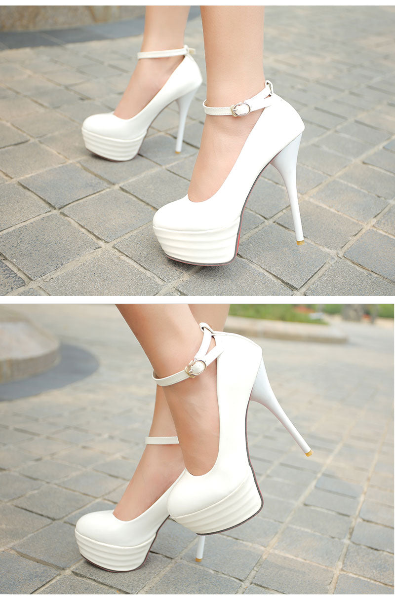 Ankle Strap High Heels, gallery view 9
