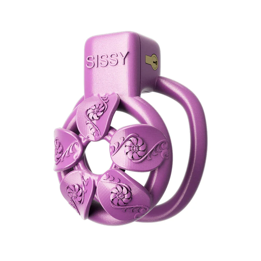 Spice Petal Purple Chastity Cage, gallery view 4