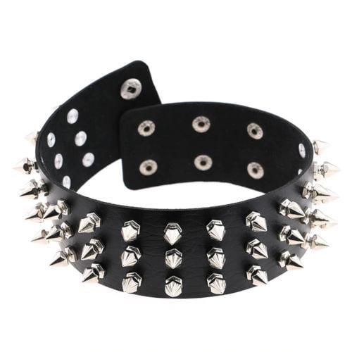 Badass Spiked Gothic-Themed Collar product view