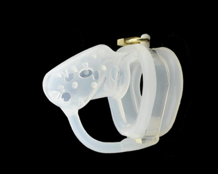Lilly Silicone Chastity Cage 3.74 inches long, gallery view 7