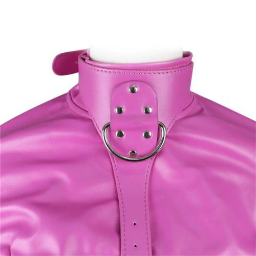 Bondage Jacket Leather Wrap Restraint BDSM, gallery view 4