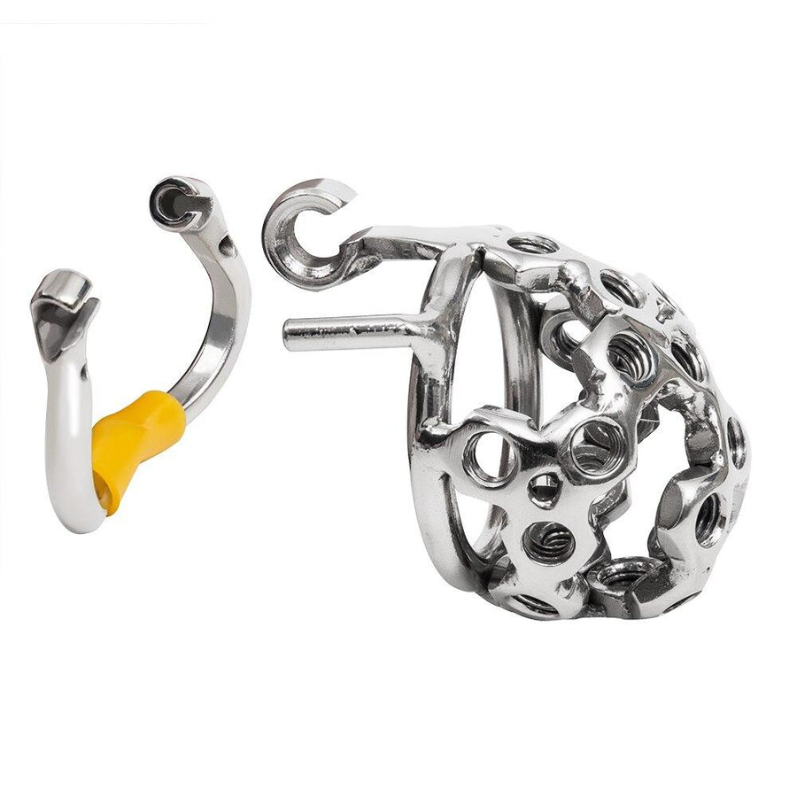 Molly Metal Chastity Device 2.01 inches long, gallery view 2