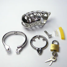 Load image into Gallery viewer, Kayla Metal Chastity Device 2.36 inches long
