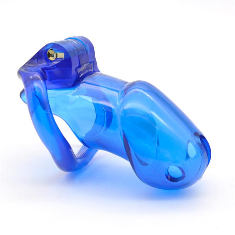 Mary Plastic Chastity Cage 1.89 inches and 2.36 inches long, gallery view 7