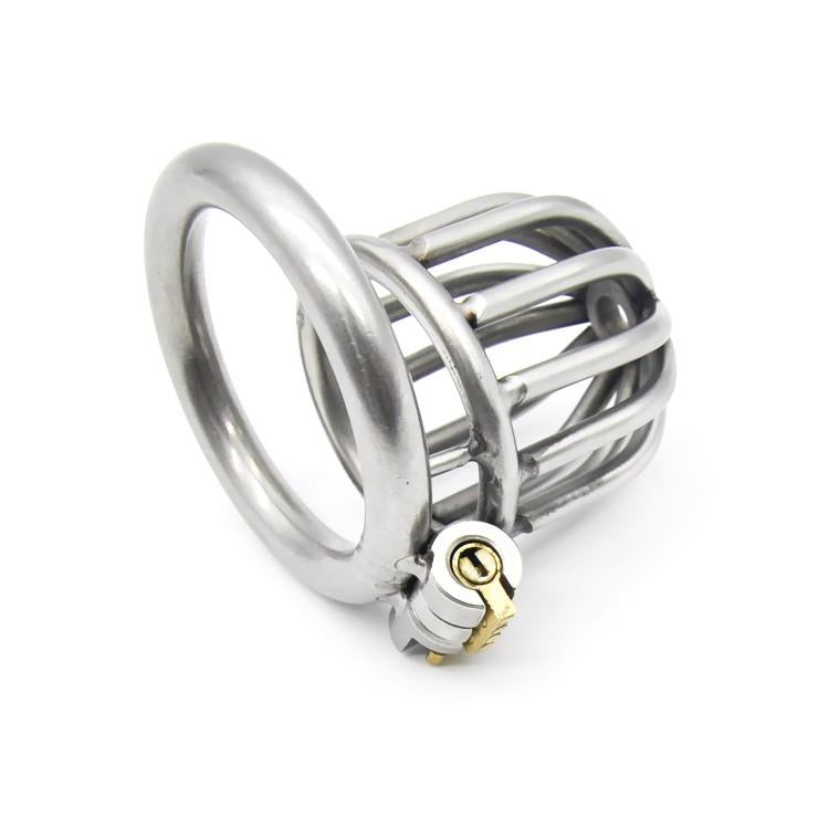 Melody SMALL METAL CHASTITY CAGE 1.7 Inches Long, gallery view 4