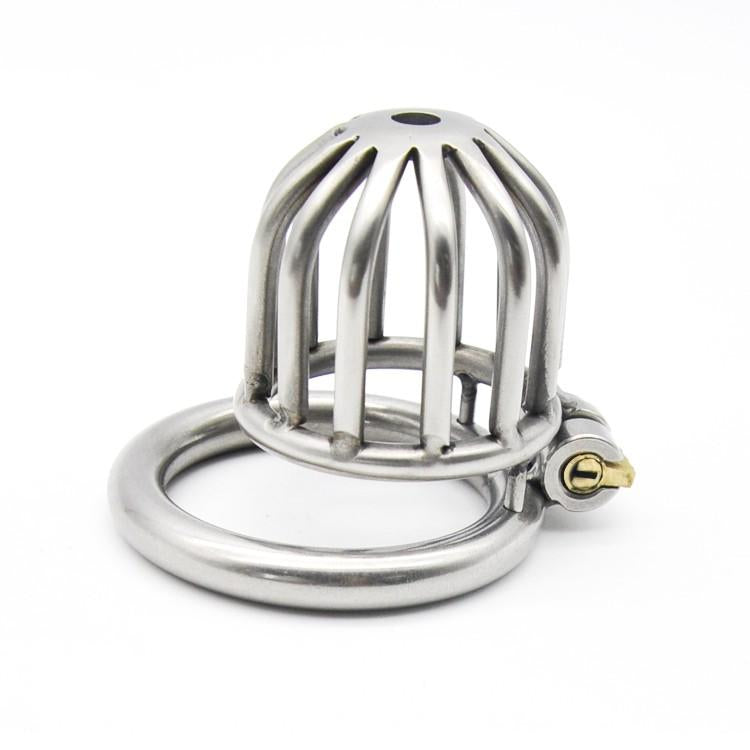 Melody SMALL METAL CHASTITY CAGE 1.7 Inches Long, gallery view 2
