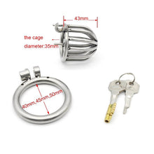 Load image into Gallery viewer, Melody SMALL METAL CHASTITY CAGE 1.7 Inches Long
