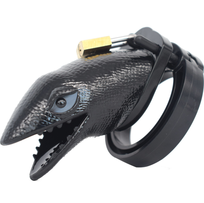 Chastity Cage 3.81 Inches Long (All 5 Rings Included), gallery view 3