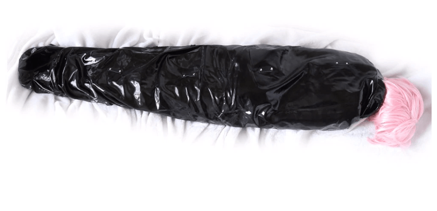 Glossy Black BDSM Sleepsack BDSM, gallery view 4